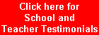 School and teacher testimonials for math tutor software series