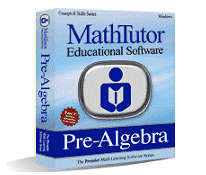 Math Tutor Pre-Algebra lessons and videos